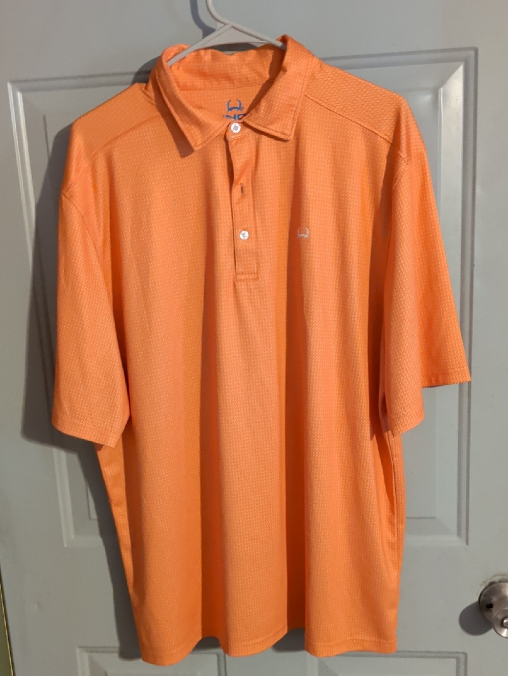 ForCinch Orange Men's Polo Shirt
